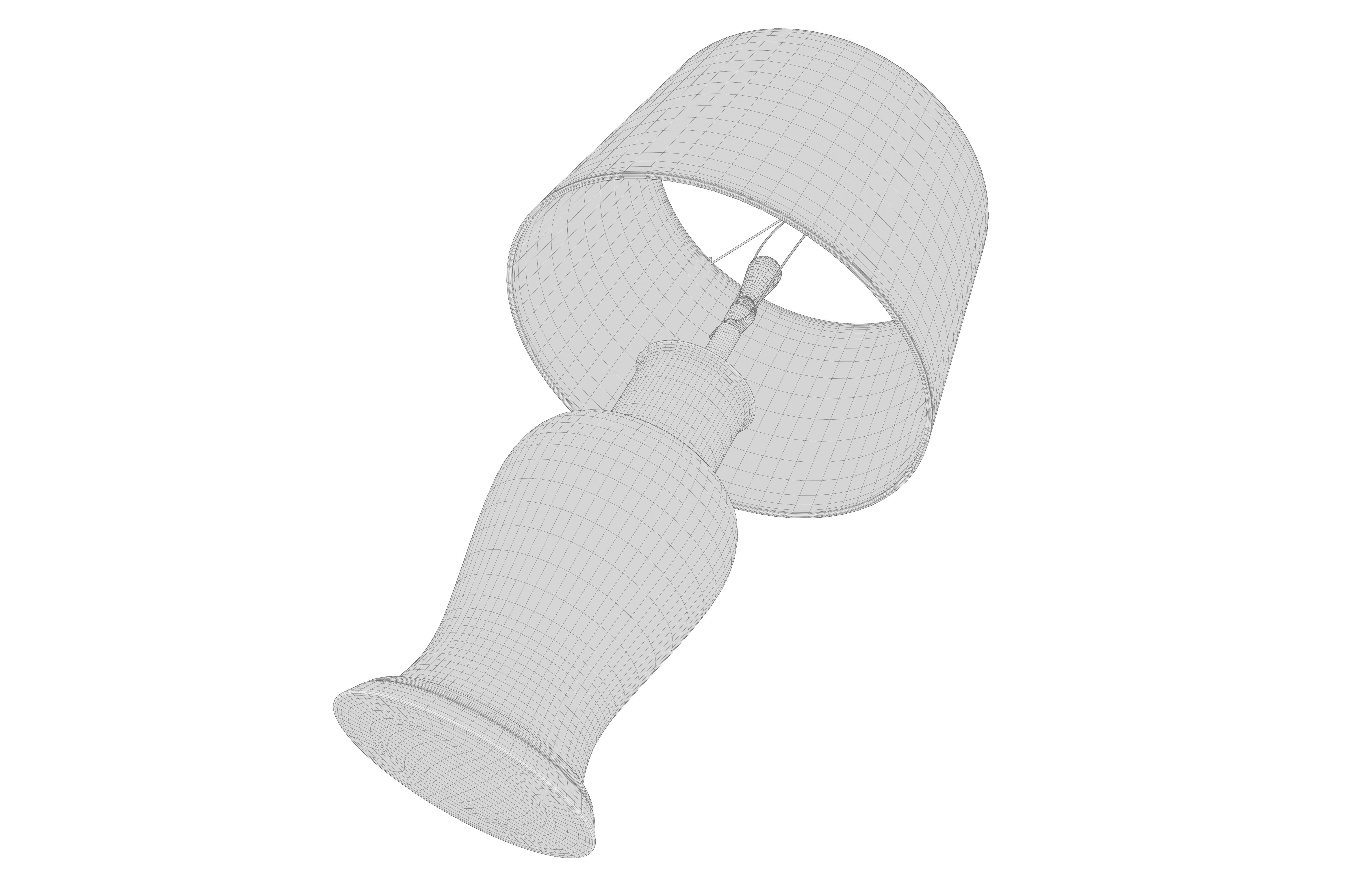 Table Lamp  3D model_6