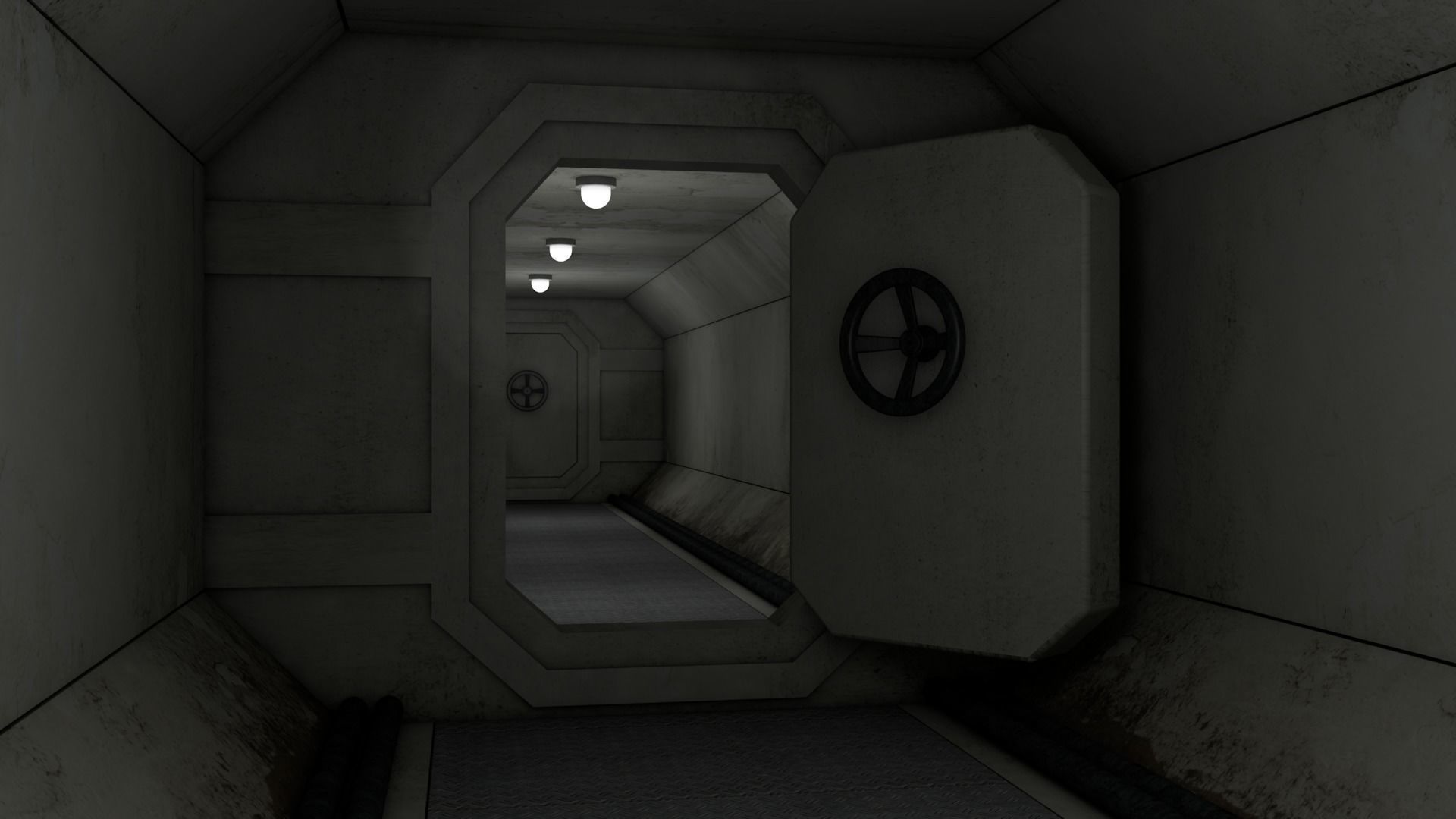 Tunnel 3D model_3