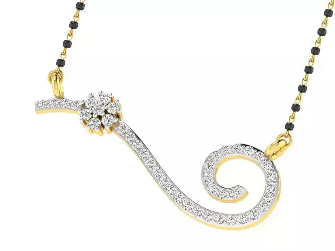 Diamond locket set for Women