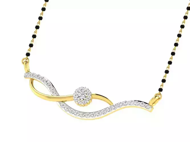 Diamond locket set for Women