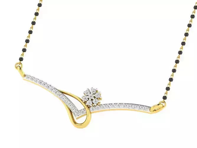 Diamond locket set for Women