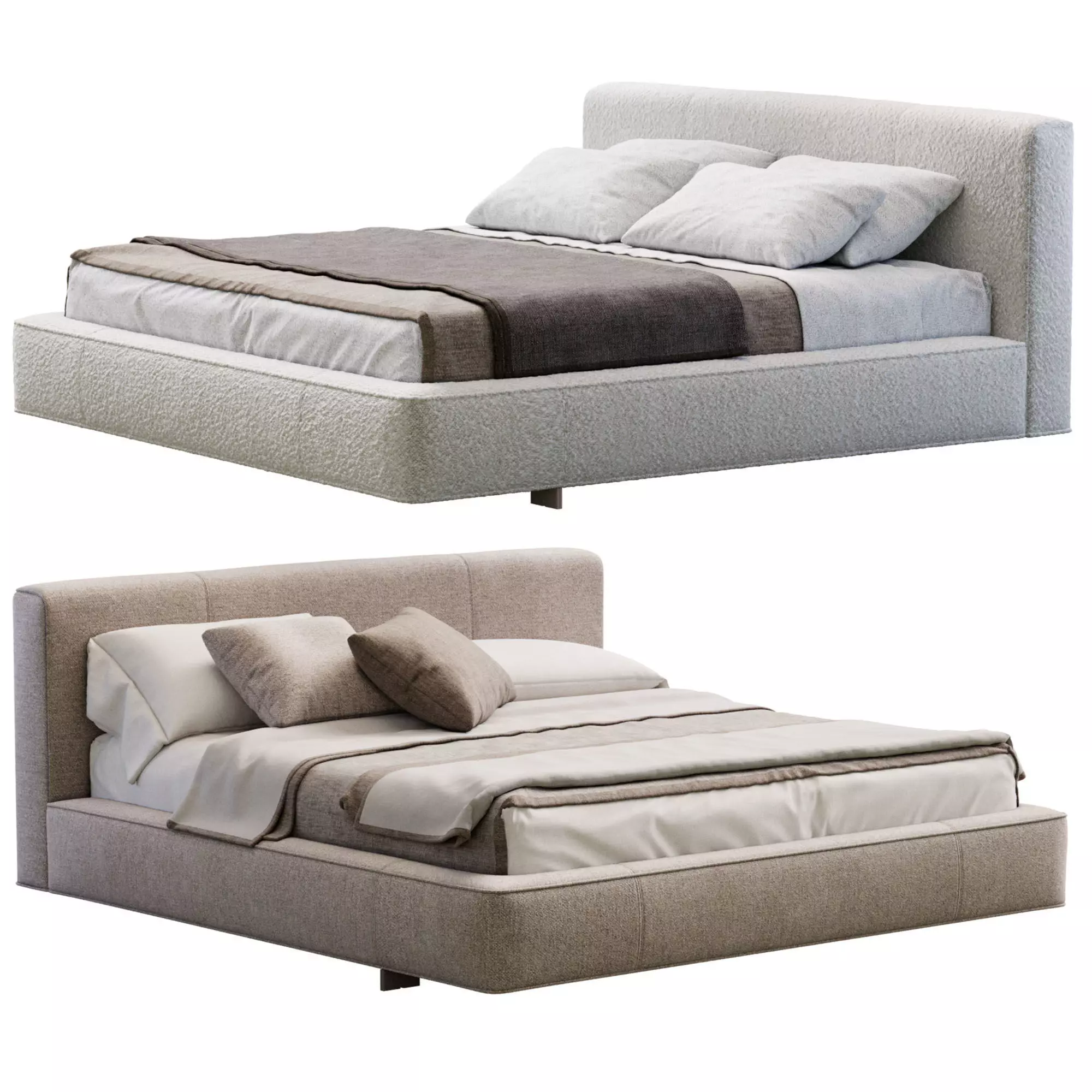 Yves Bed  3D model_0