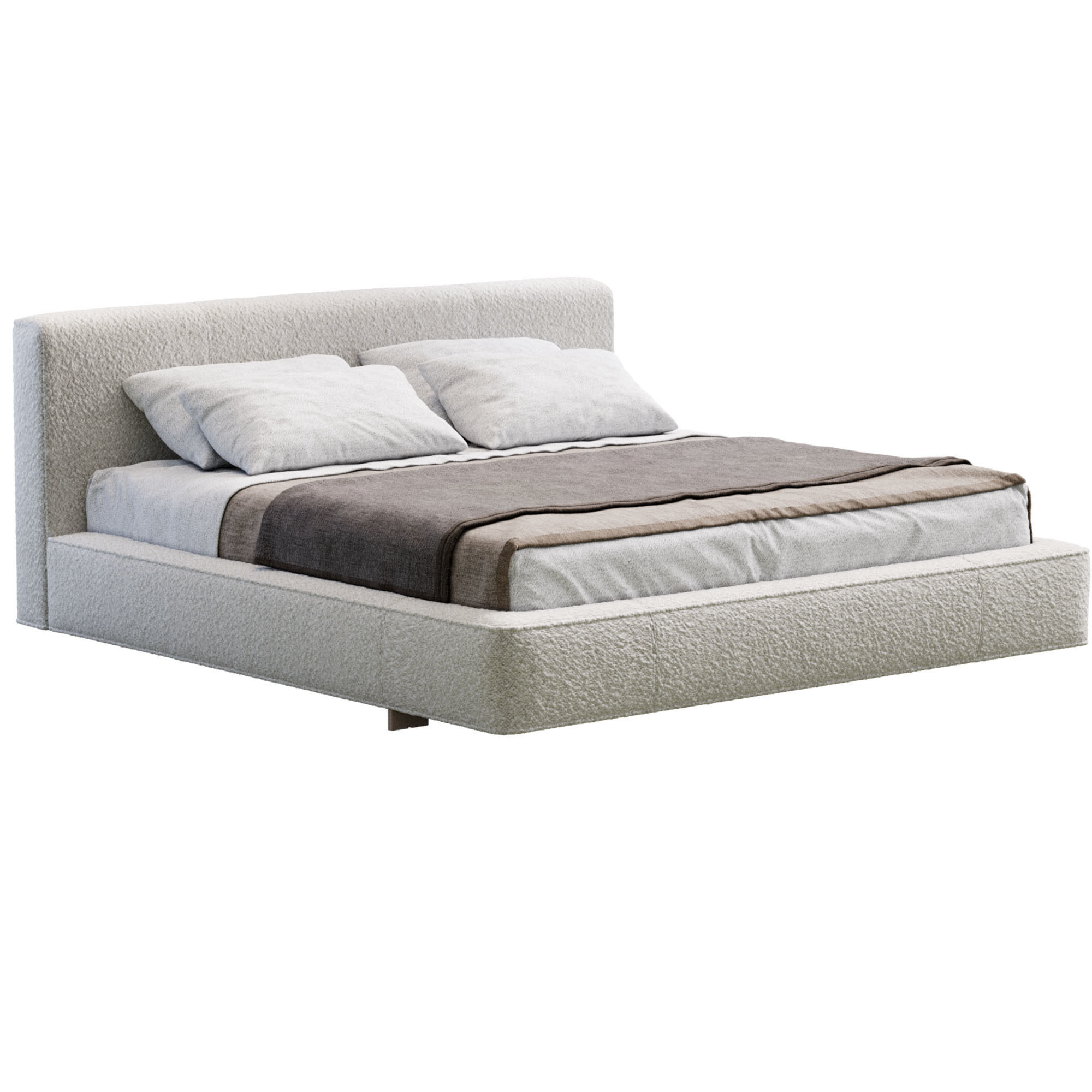 Yves Bed  3D model_1