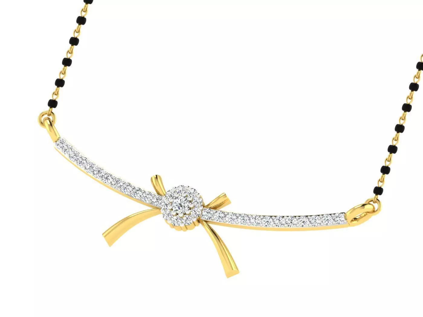 Diamond locket set for Women 3D print model_0