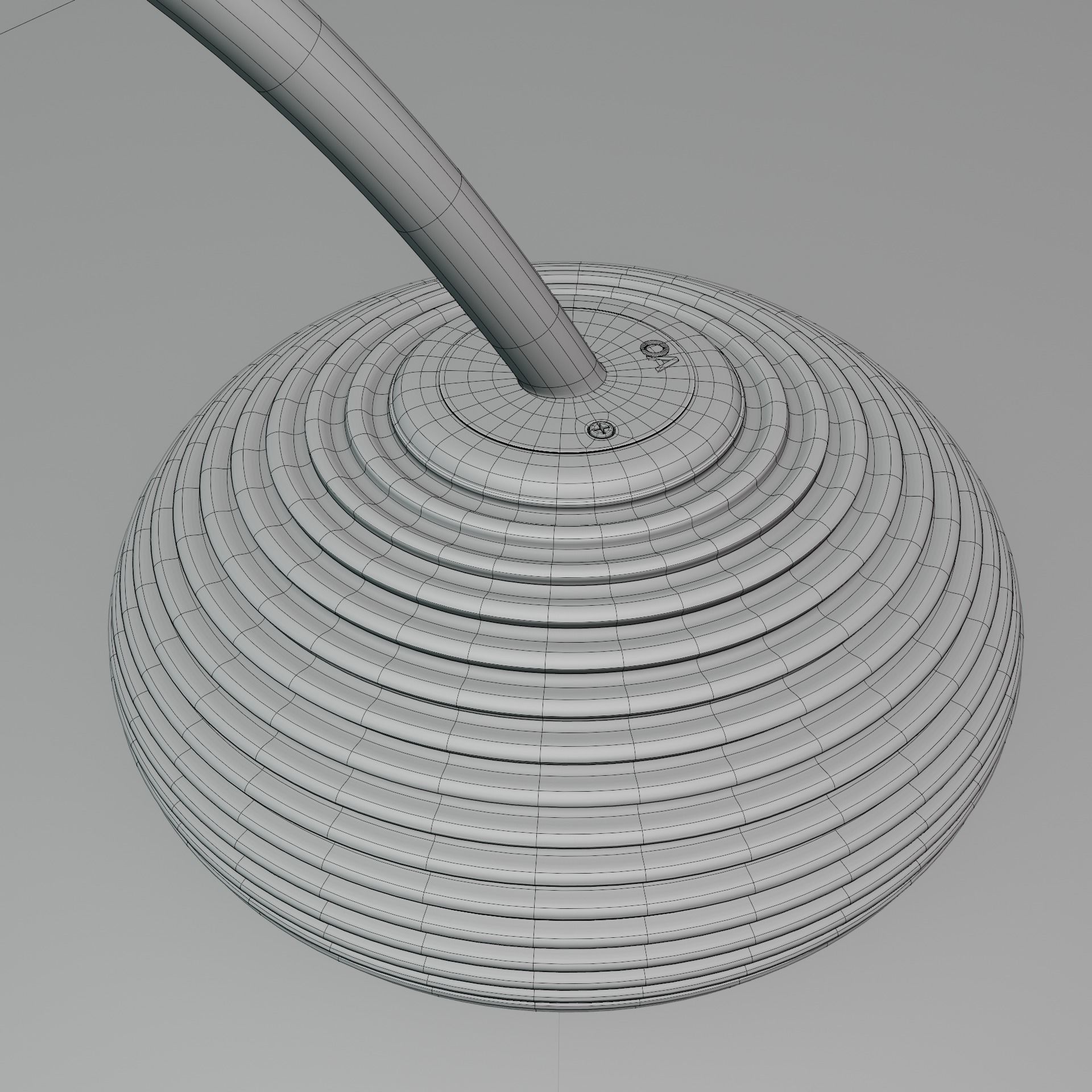 Floor Lamp Vol 001 Crescent 3D model_6