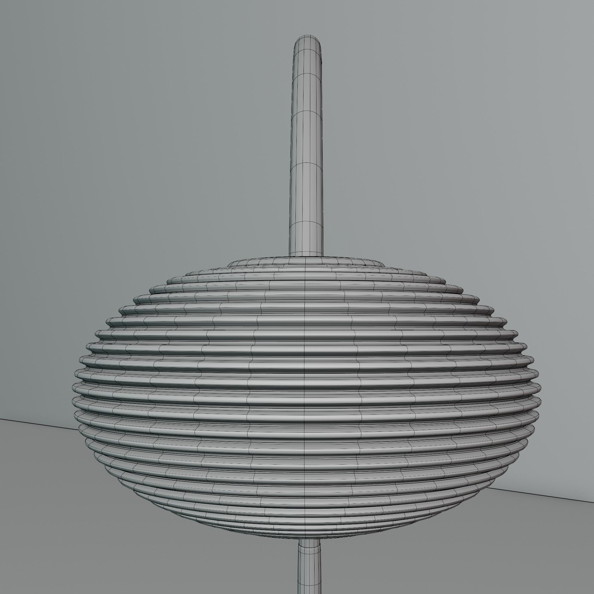 Floor Lamp Vol 001 Crescent 3D model_7