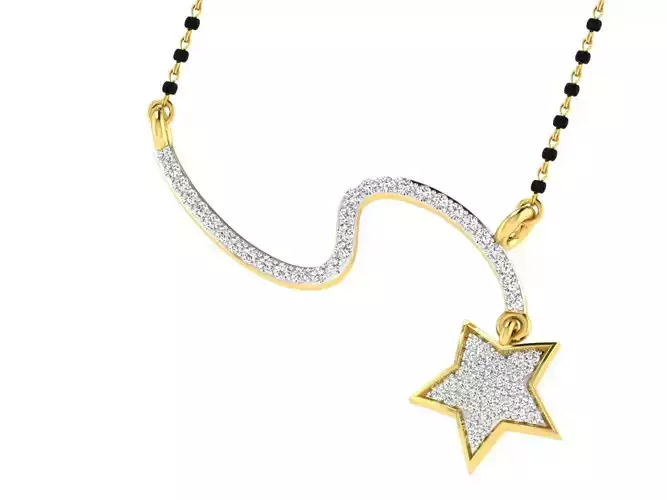 Diamond locket set for Women