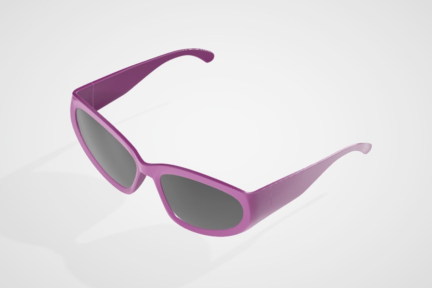 Wrap Sunglasses 3D model_17