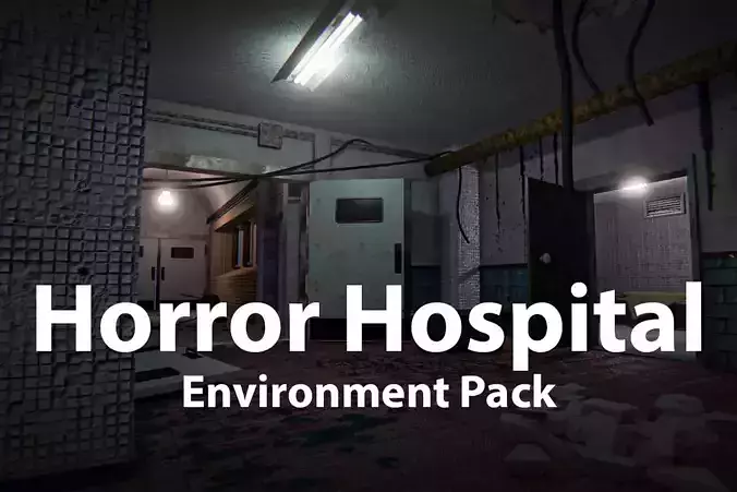 Horror Hospital Environment