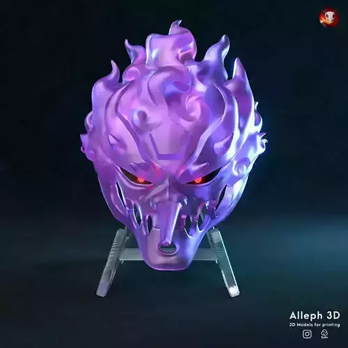 sasuke susanoo mask 3D print model