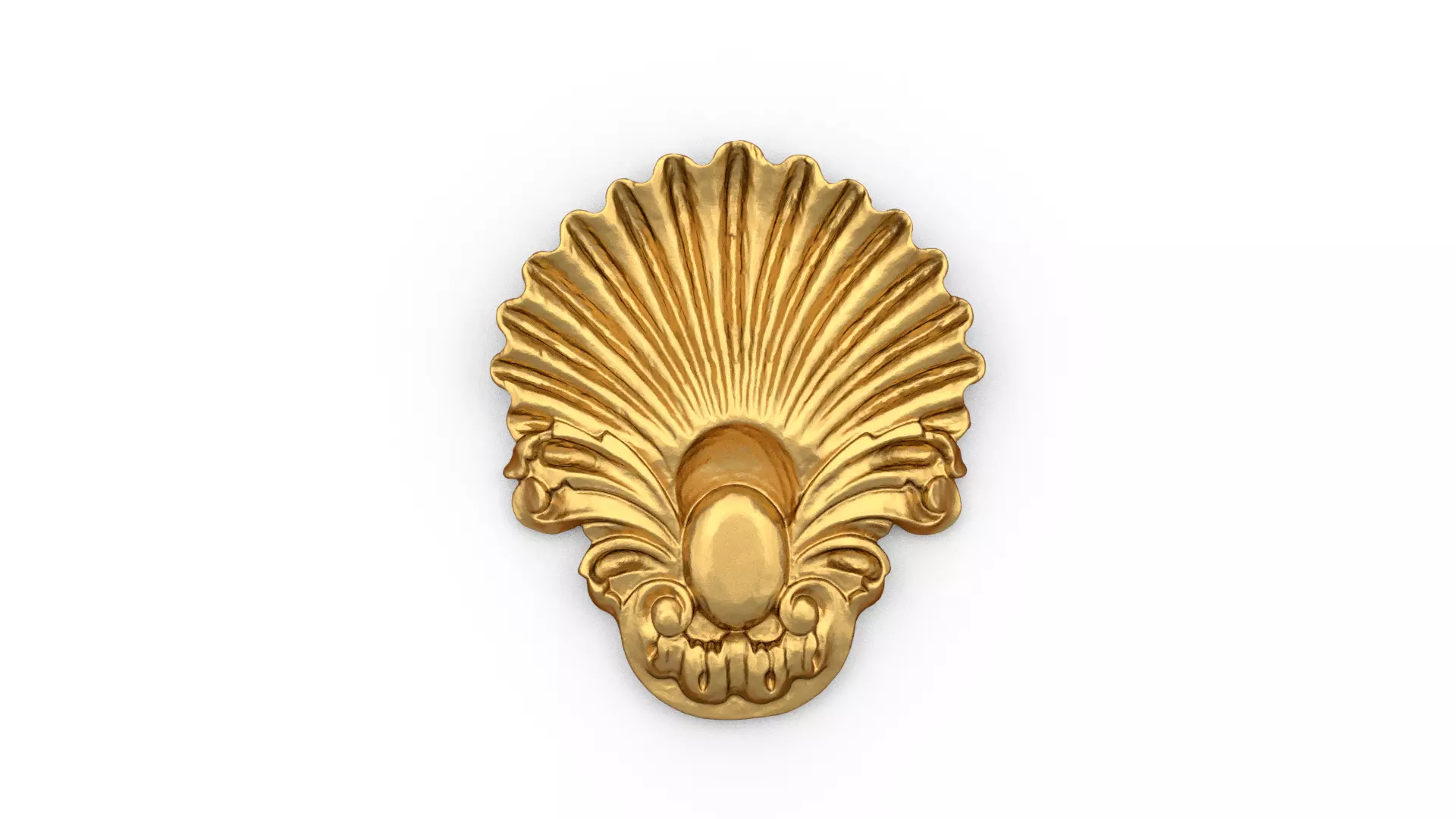 Classic carved decor ornament 476 3D print model_0