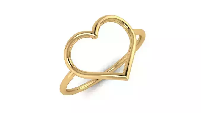 Wire Heart Ring