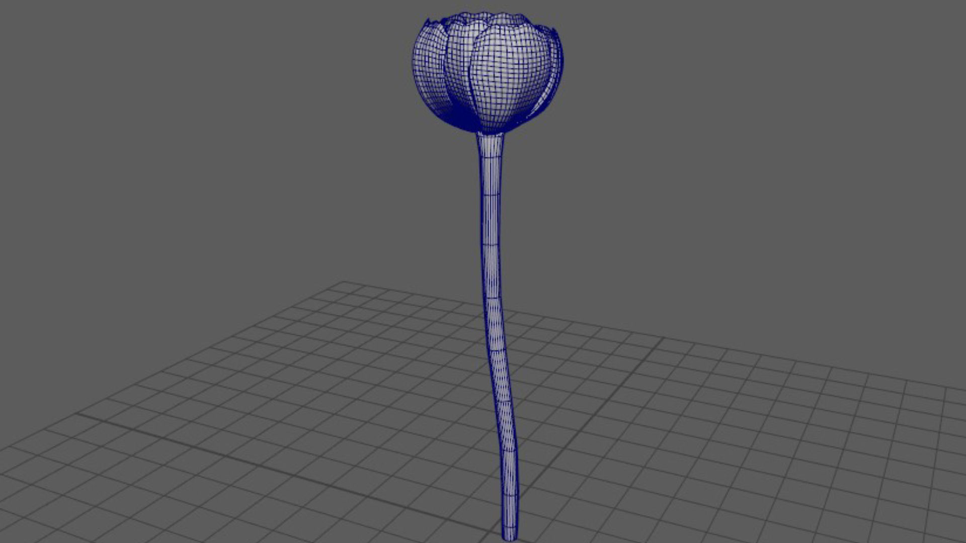 Flower 3D Model Low Poly 3D Model Low-poly 3D model_13