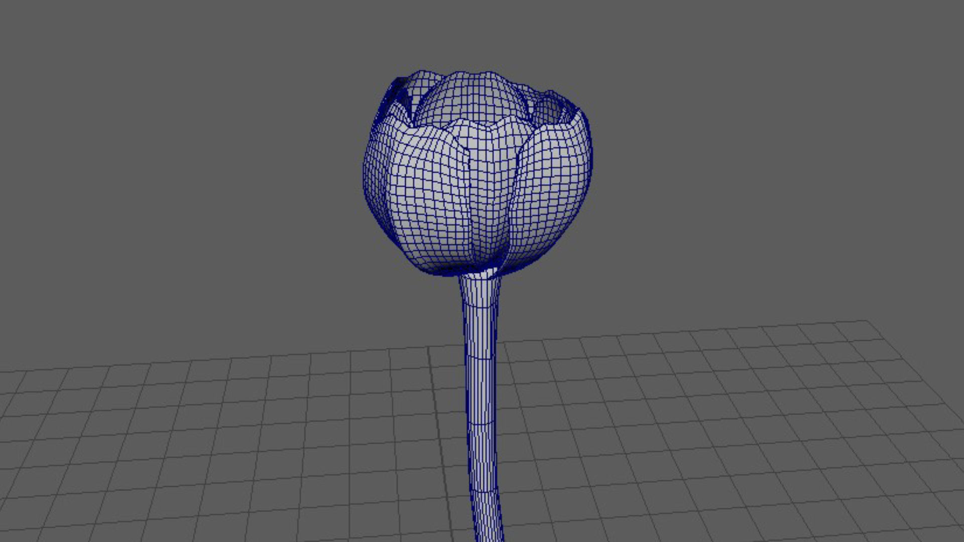 Flower 3D Model Low Poly 3D Model Low-poly 3D model_17