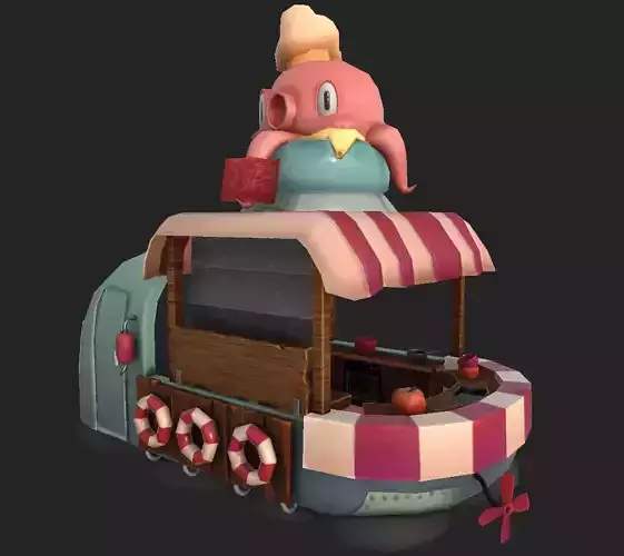 OctoCafe 3D Stylized