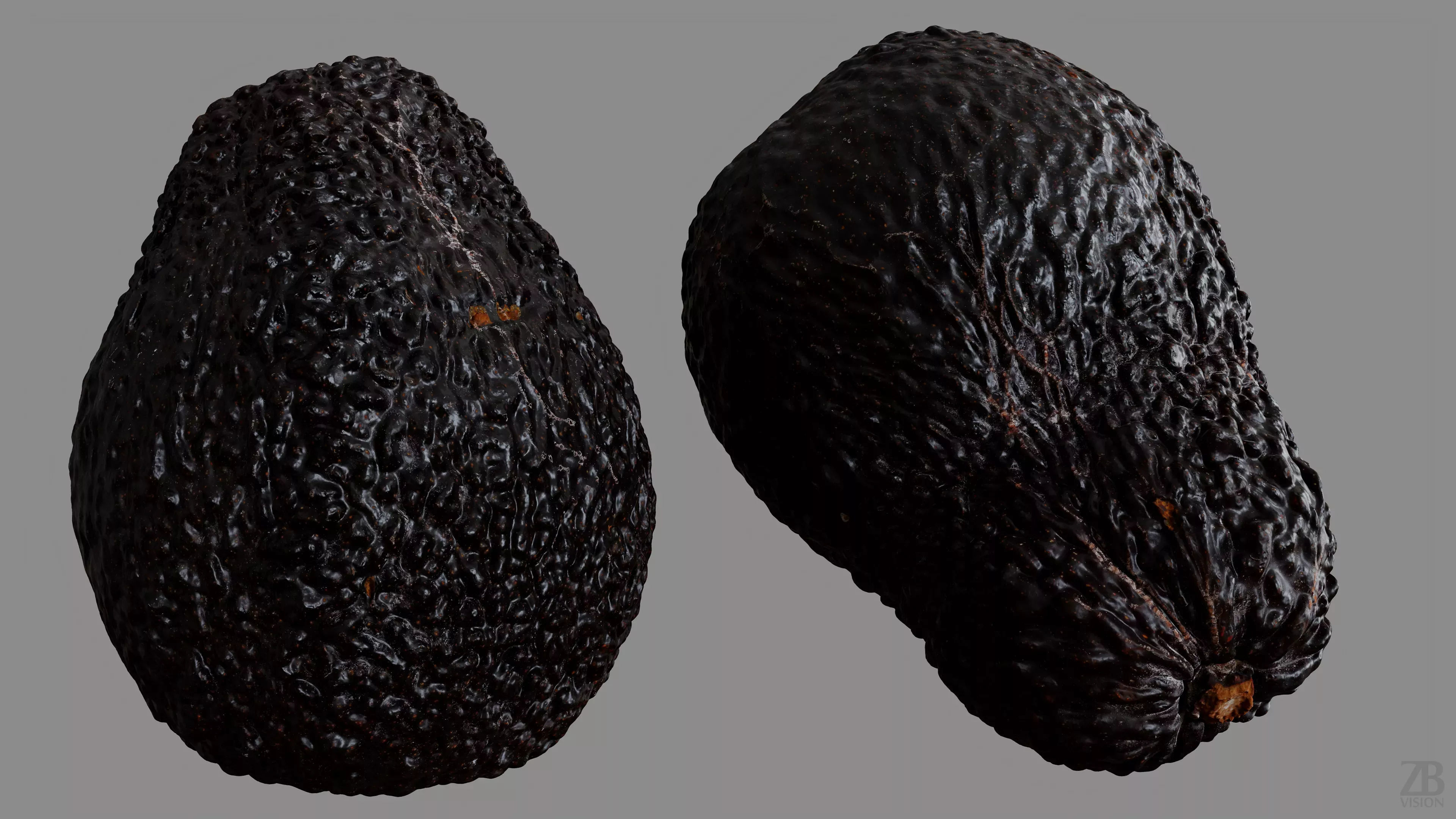 Avocado 3D model_9