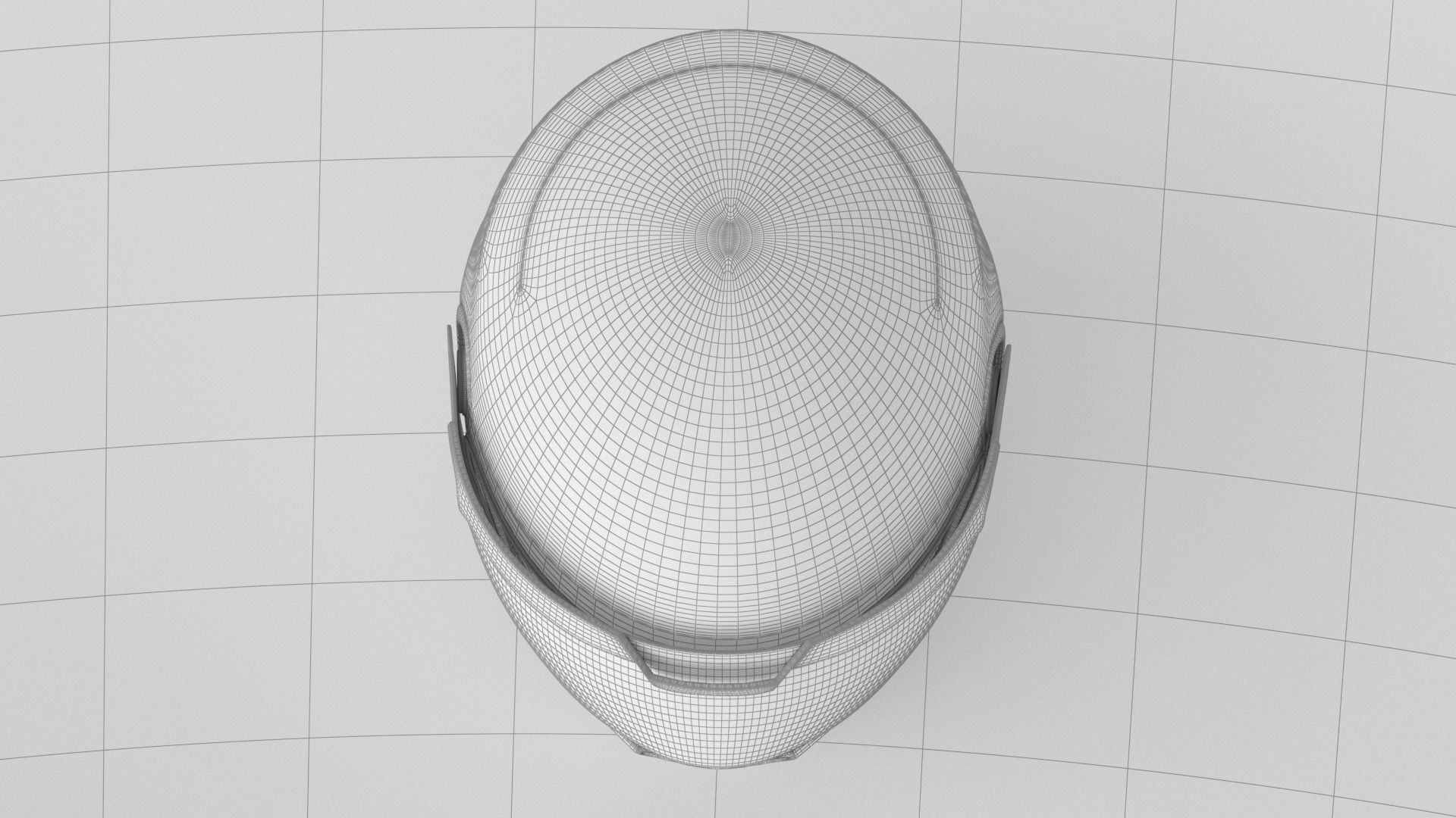 Racing Helmet 3D model_7