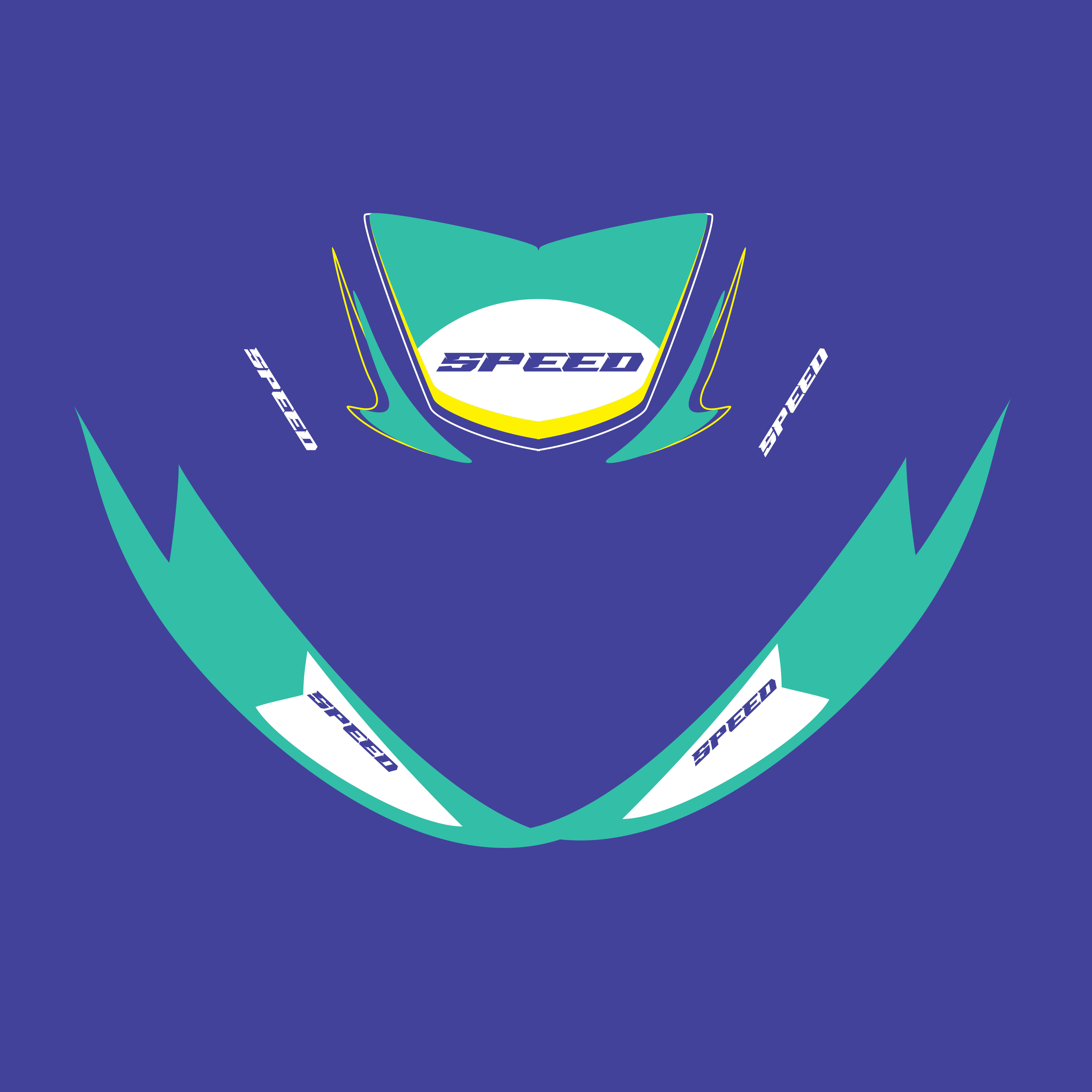 Racing Helmet 3D model_8