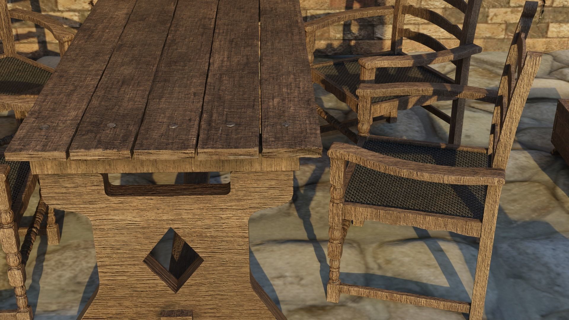 Medieval Inn   3D model_2