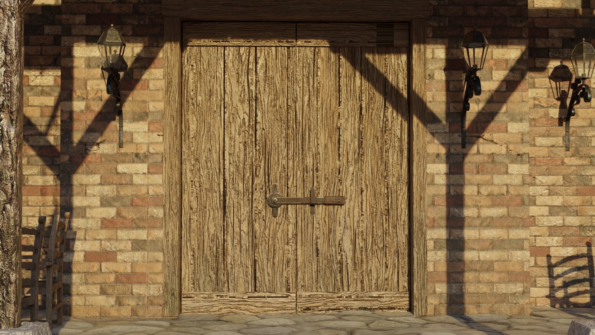 Medieval Inn   3D model_4