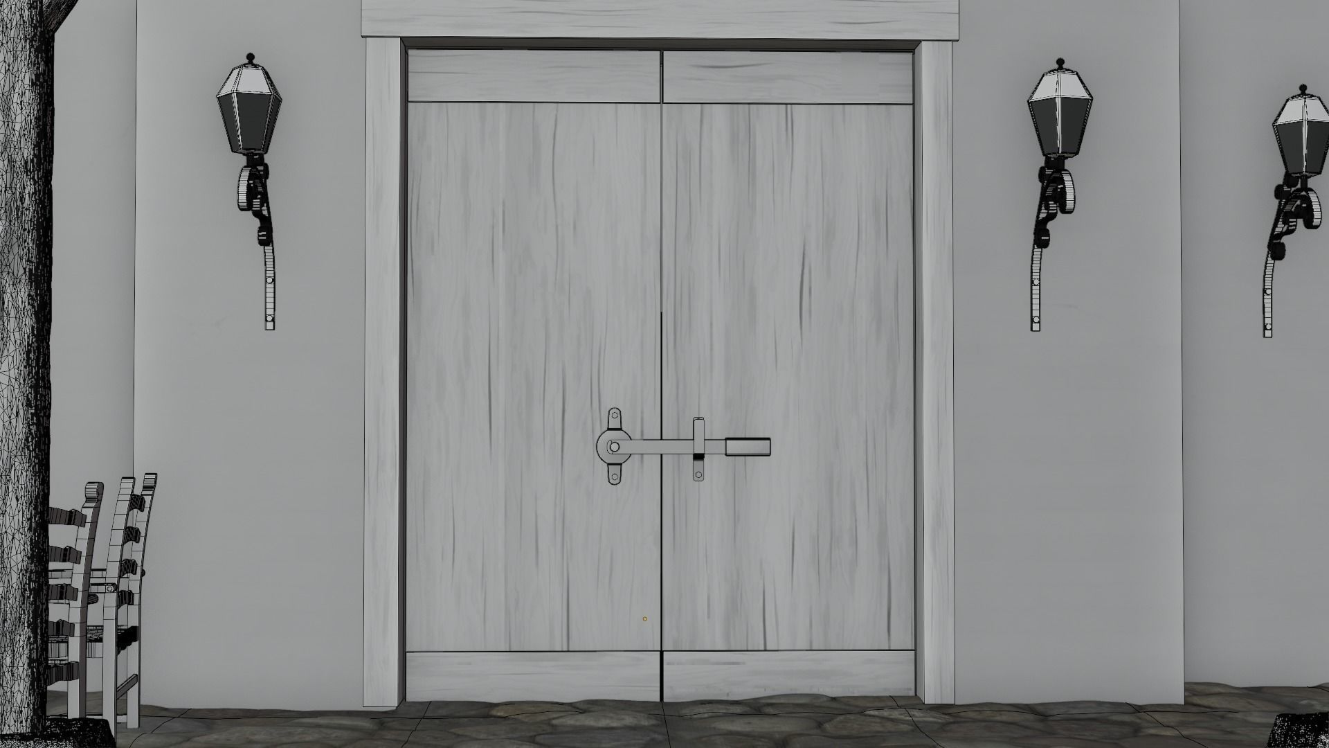 Medieval Inn   3D model_11