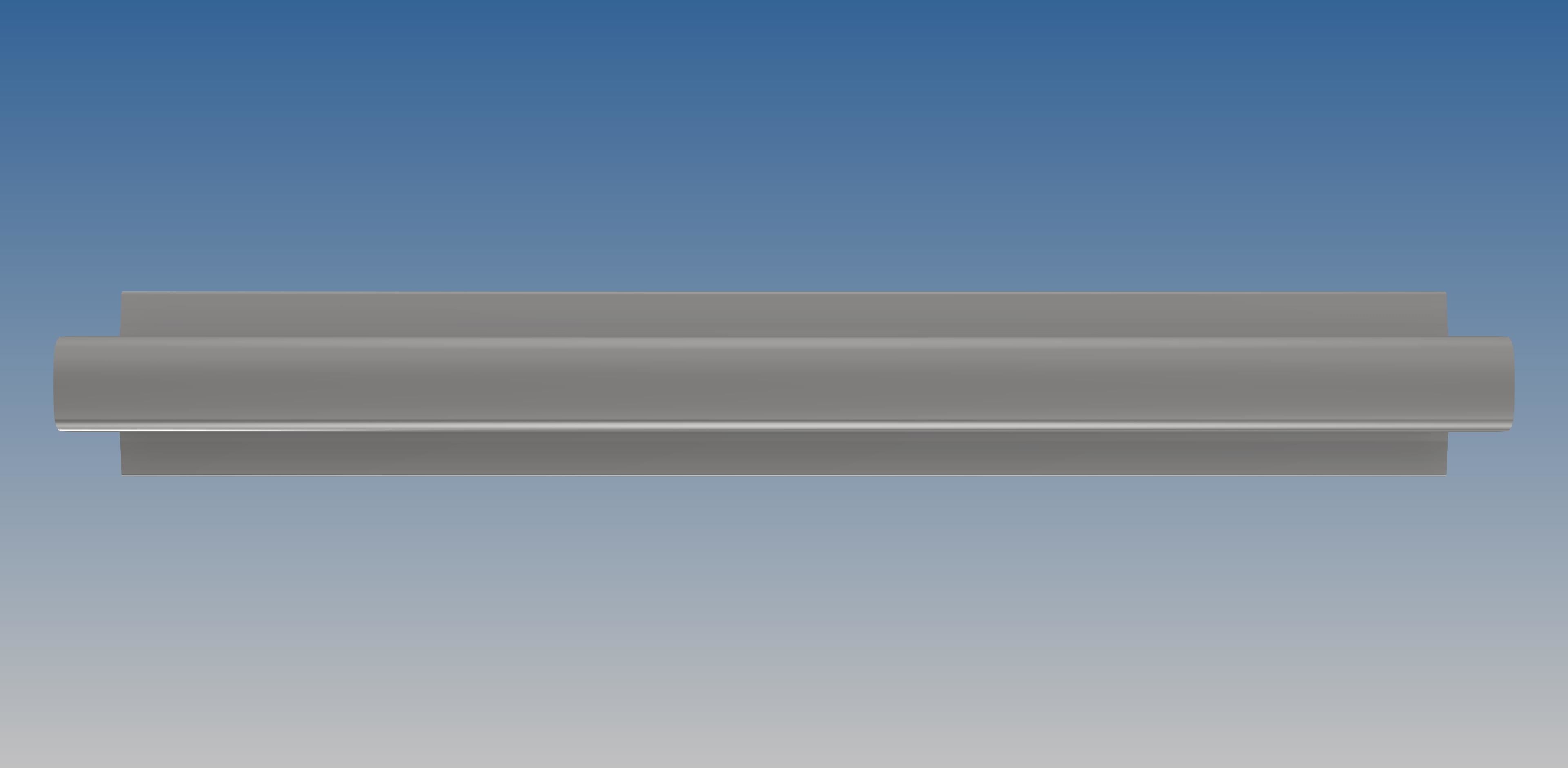 British Standard-EN13674 50E6 rail 3D model | CGTrader