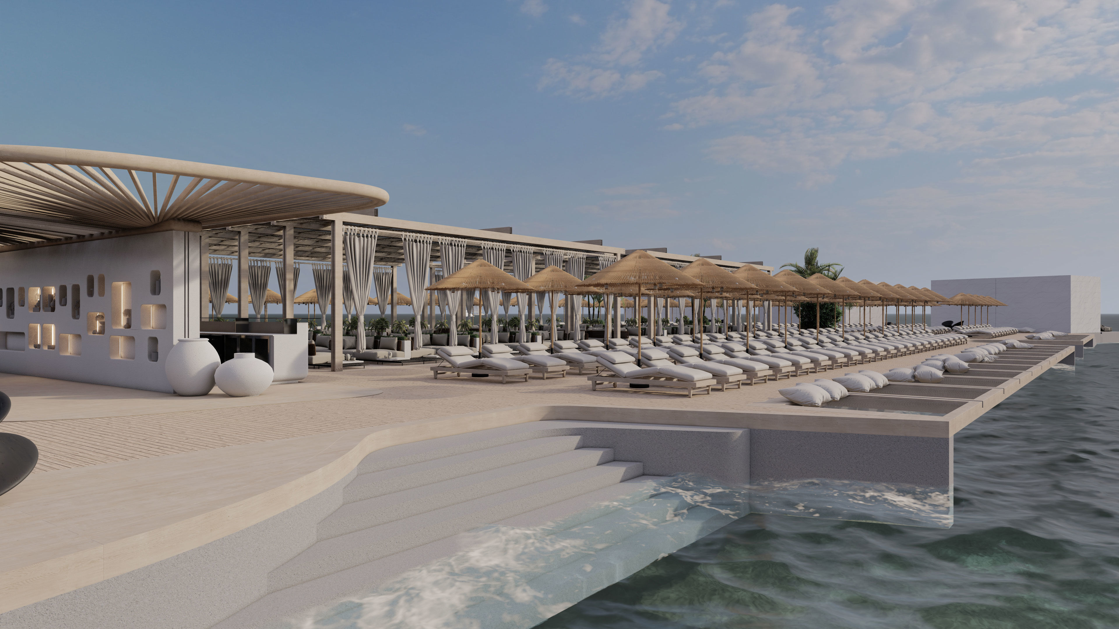 Beach Exterior 3D model_4