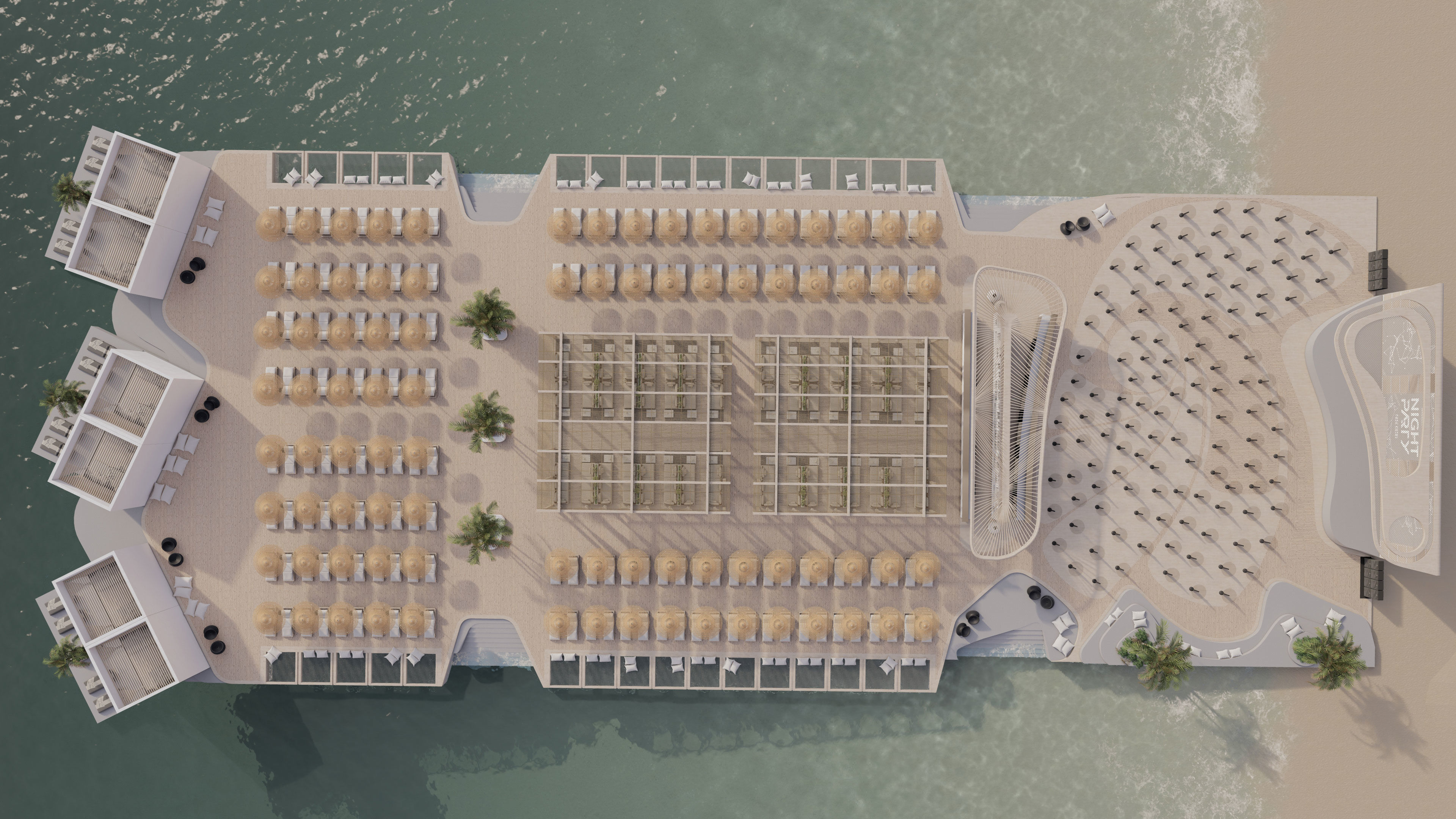 Beach Exterior 3D model_1