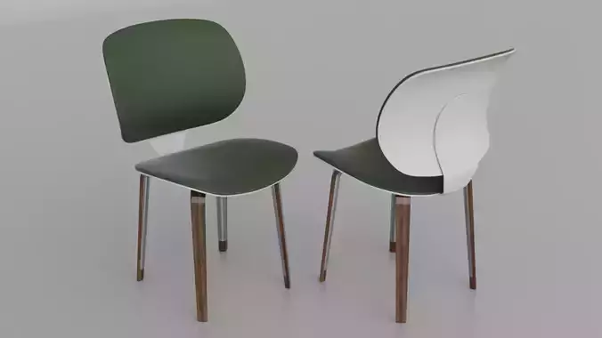 Modern shell chair