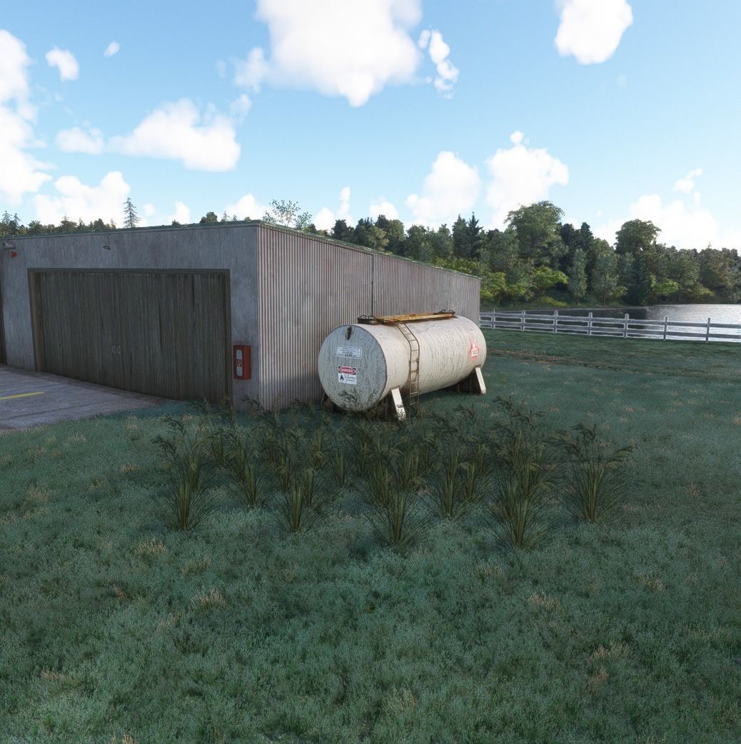 Fuel Tank 01 game ready msfs  Low-poly 3D model_2