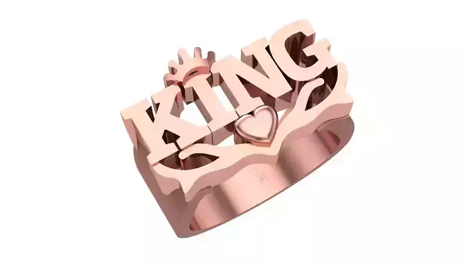 King Name Ring