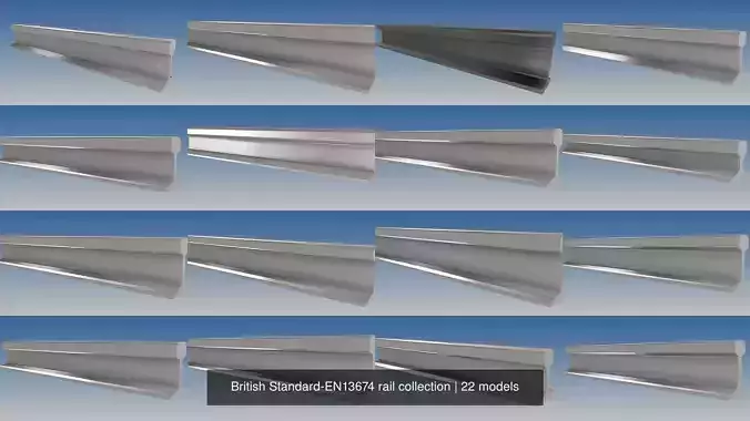 British Standard-EN13674 rail collection