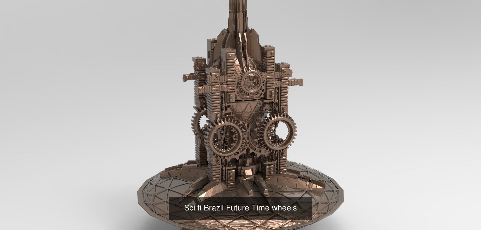 Sci Fi Modern art deco City tower collection 1 _73