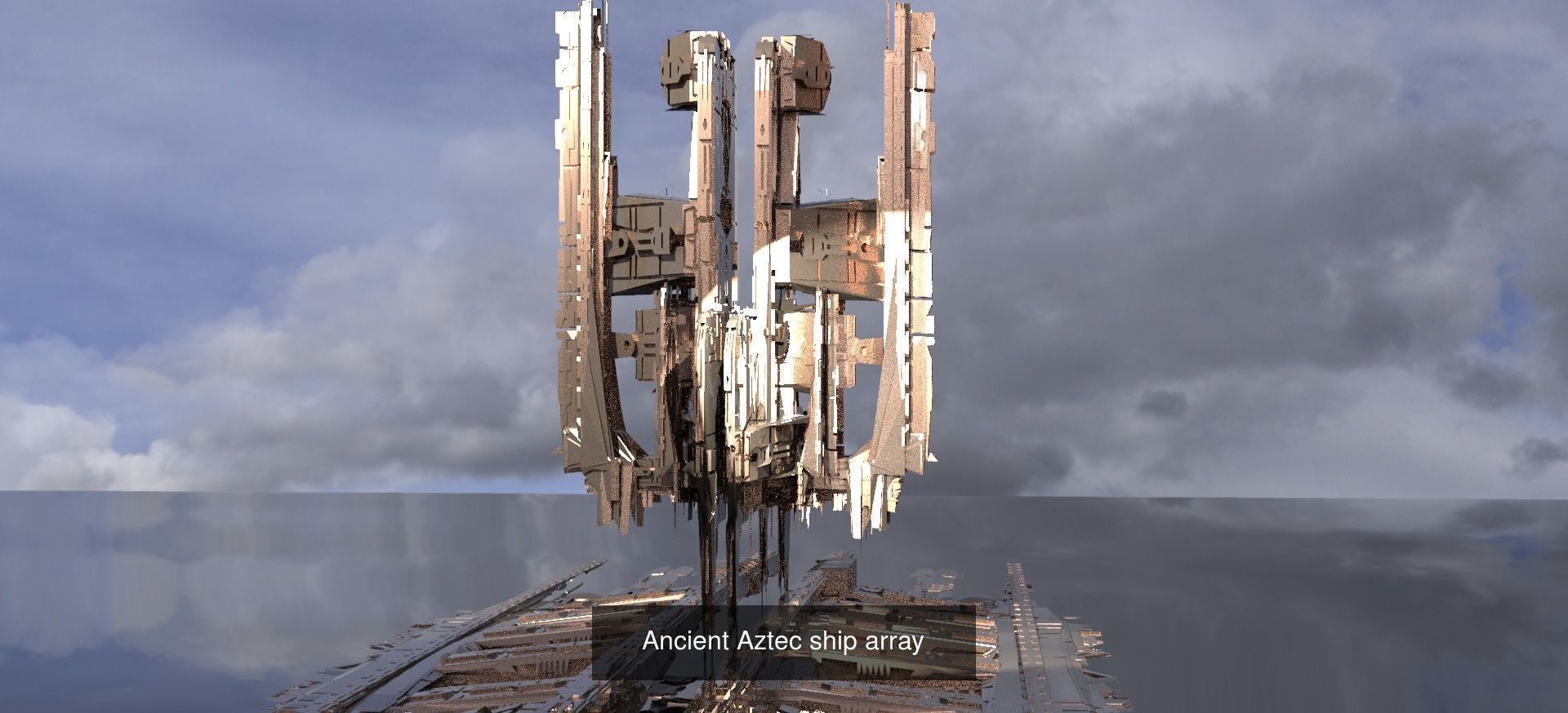 Sci Fi Modern art deco City tower collection 1 _22