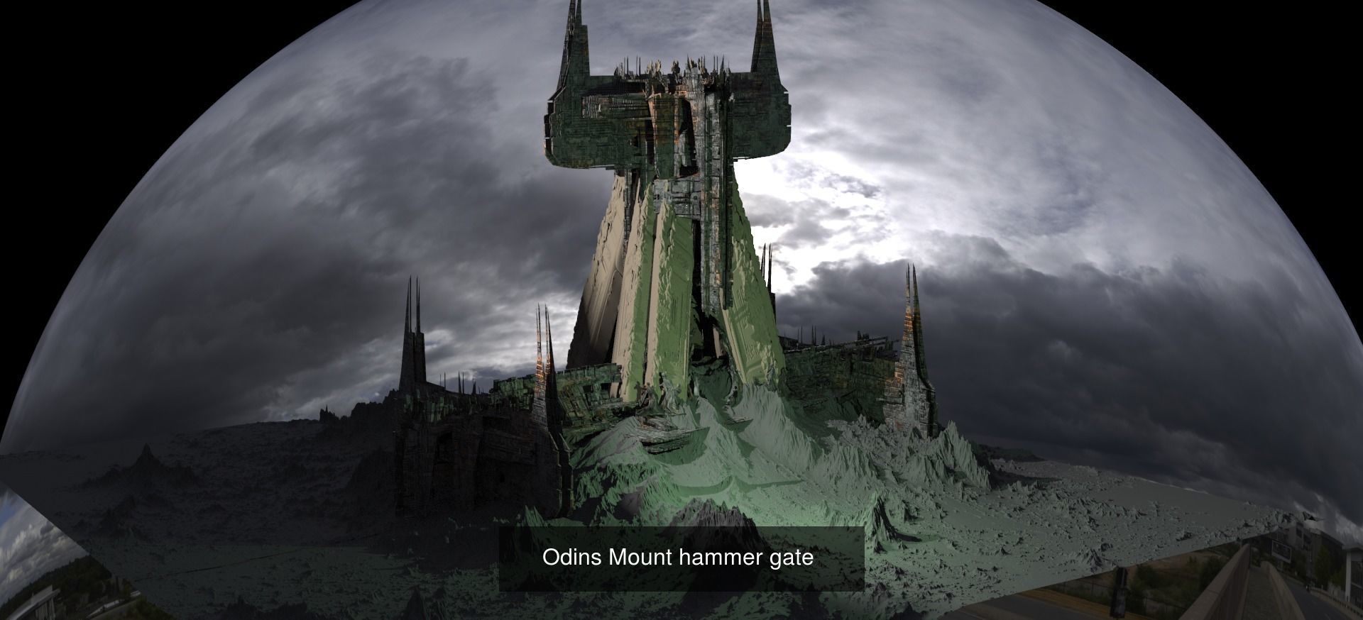 Sci Fi Modern art deco City tower collection 1 _32