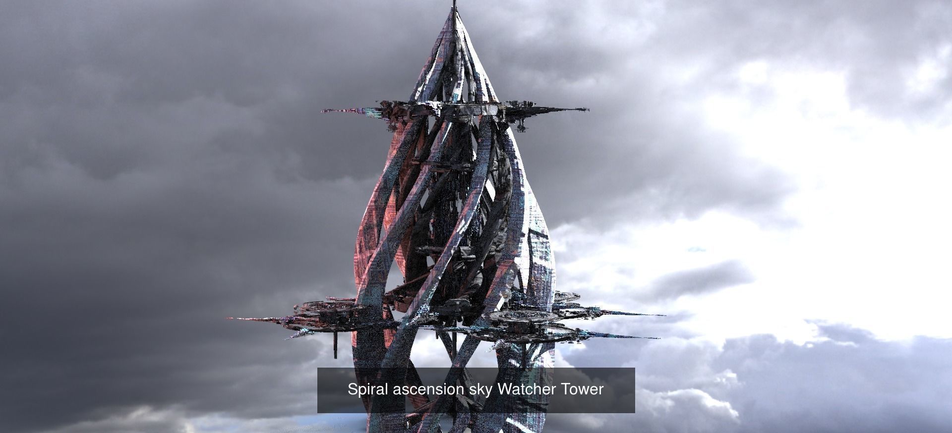 Sci Fi Modern art deco City tower collection 1 _20