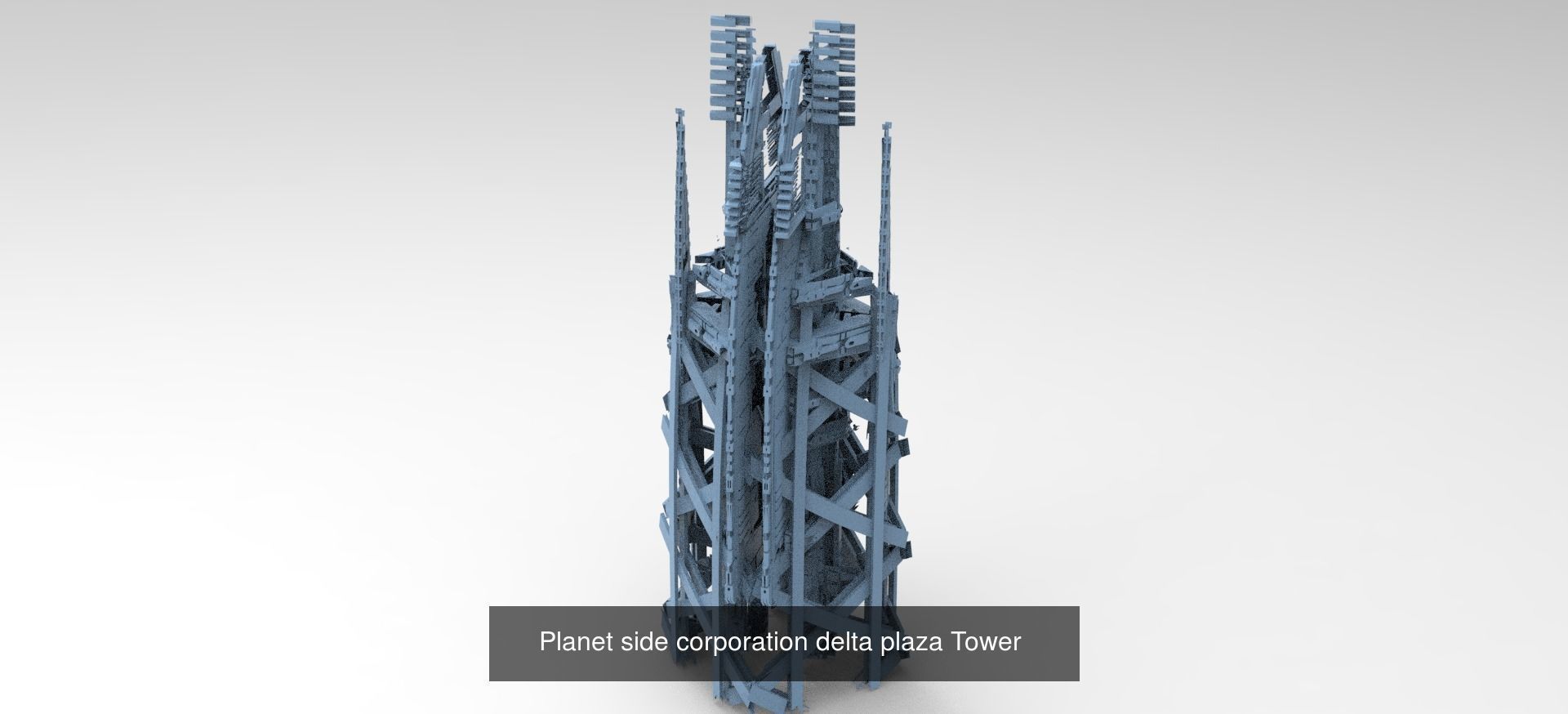 Sci Fi Modern art deco City tower collection 1 _39