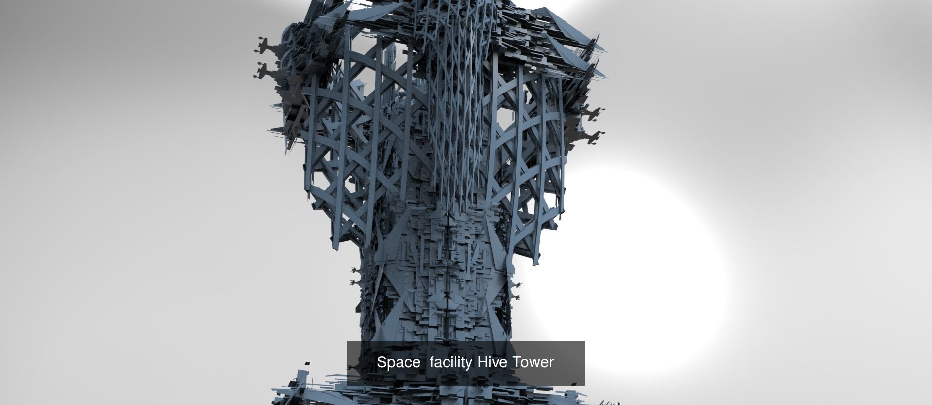 Sci Fi Modern art deco City tower collection 1 _72