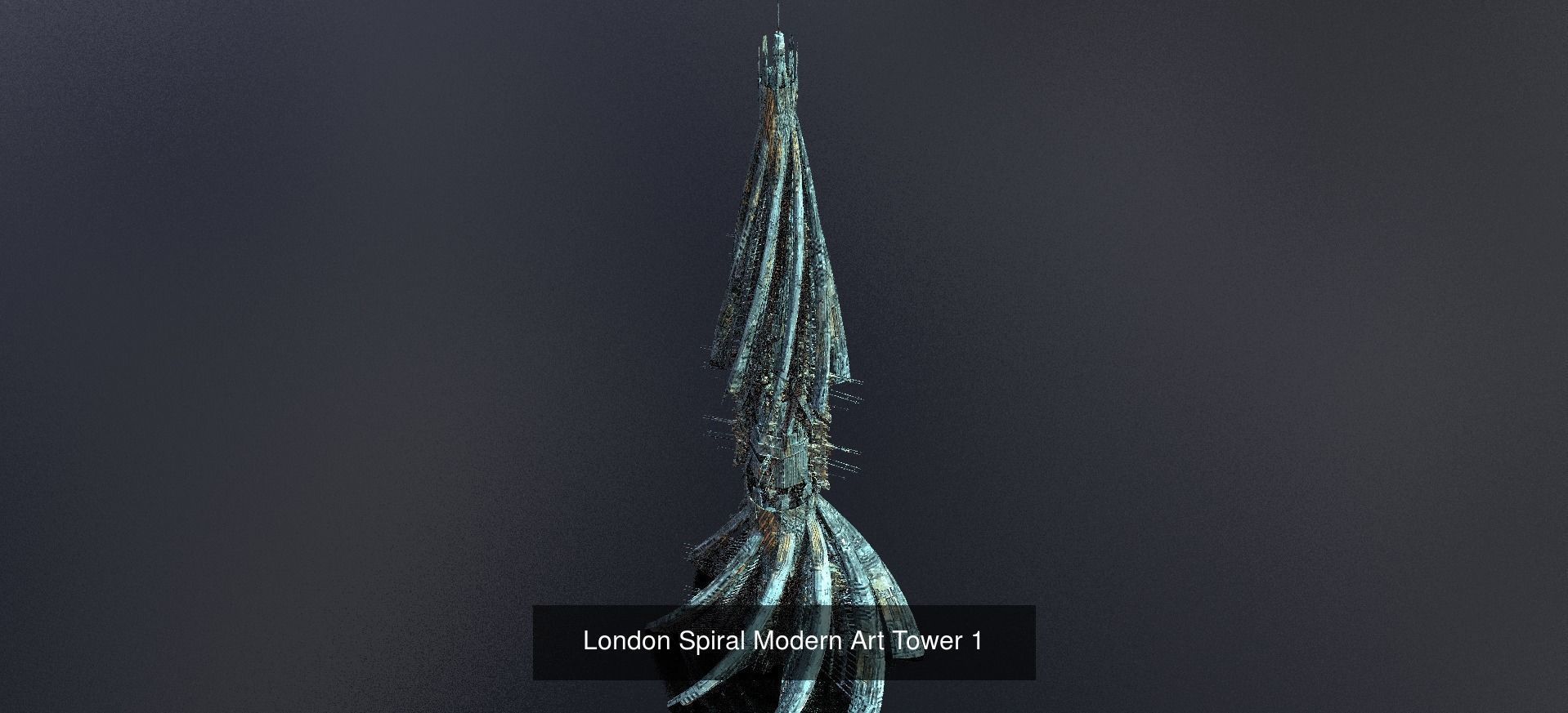 Sci Fi Modern art deco City tower collection 1 _17