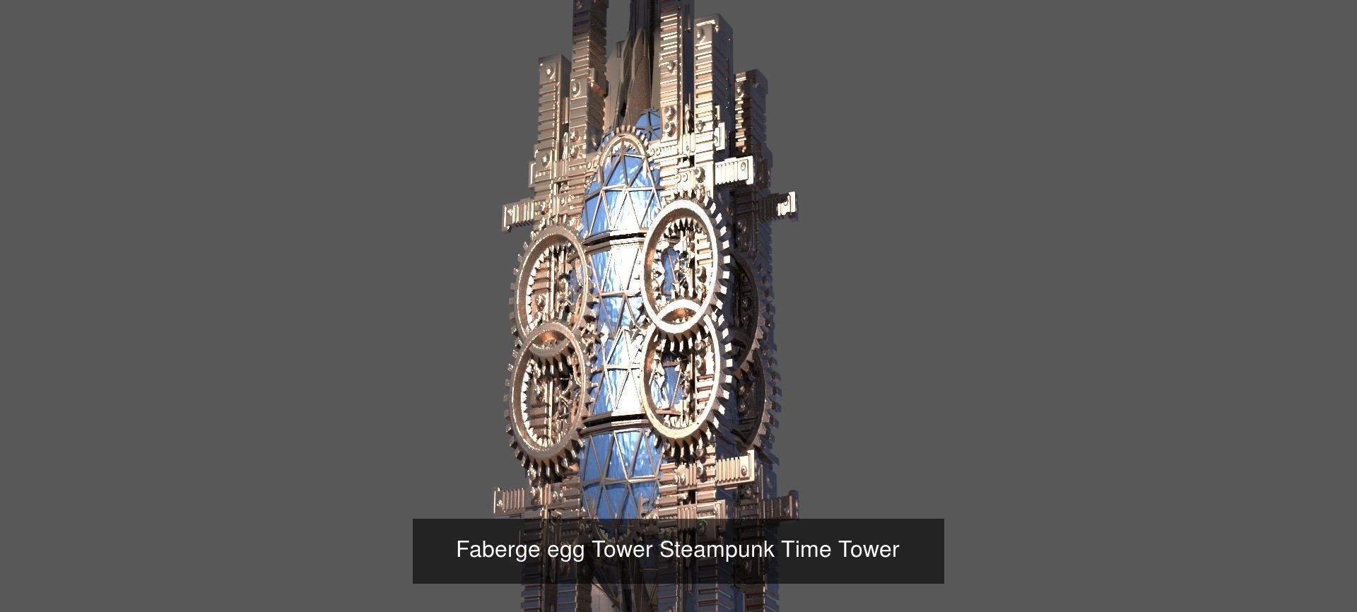 Sci Fi Modern art deco City tower collection 1 _78