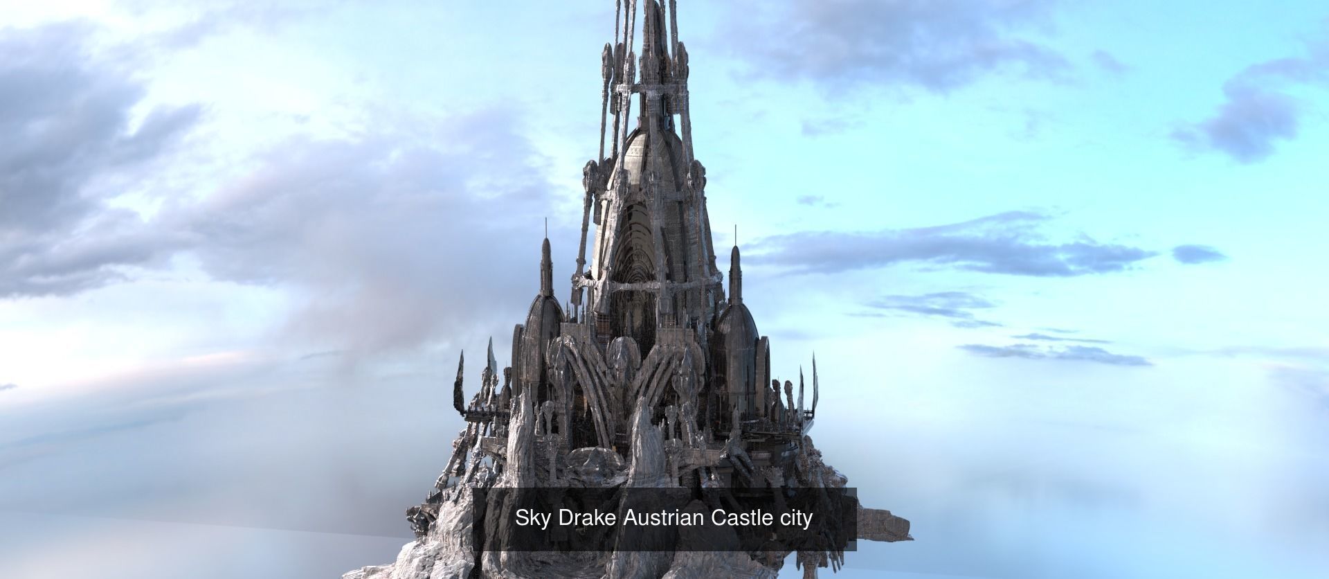 Sci Fi Modern art deco City tower collection 1 _45