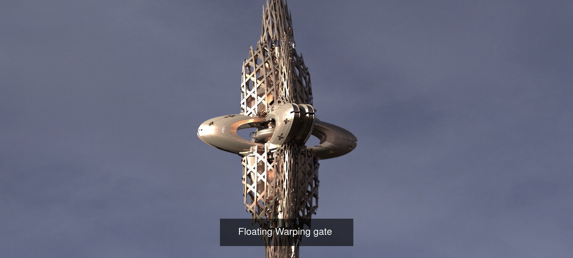 Sci Fi Modern art deco City tower collection 1 _62