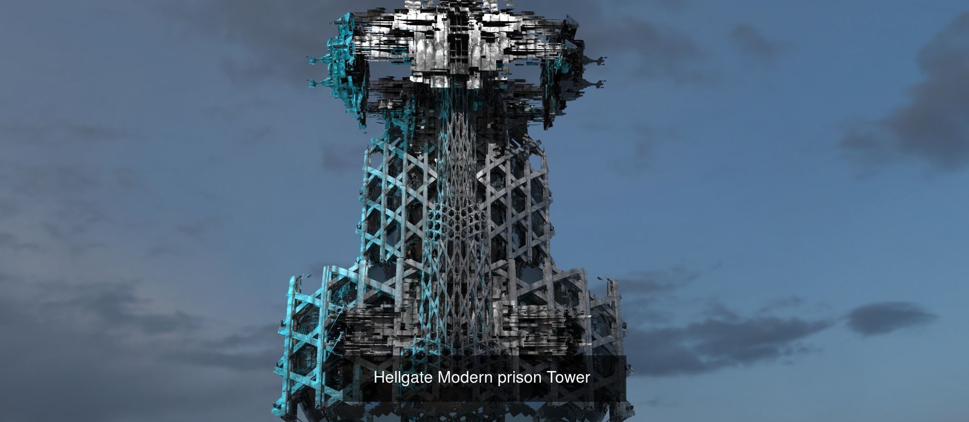 Sci Fi Modern art deco City tower collection 1 _21