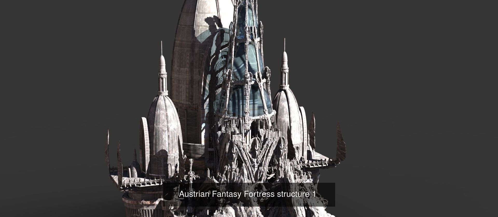 Sci Fi Modern art deco City tower collection 1 _46
