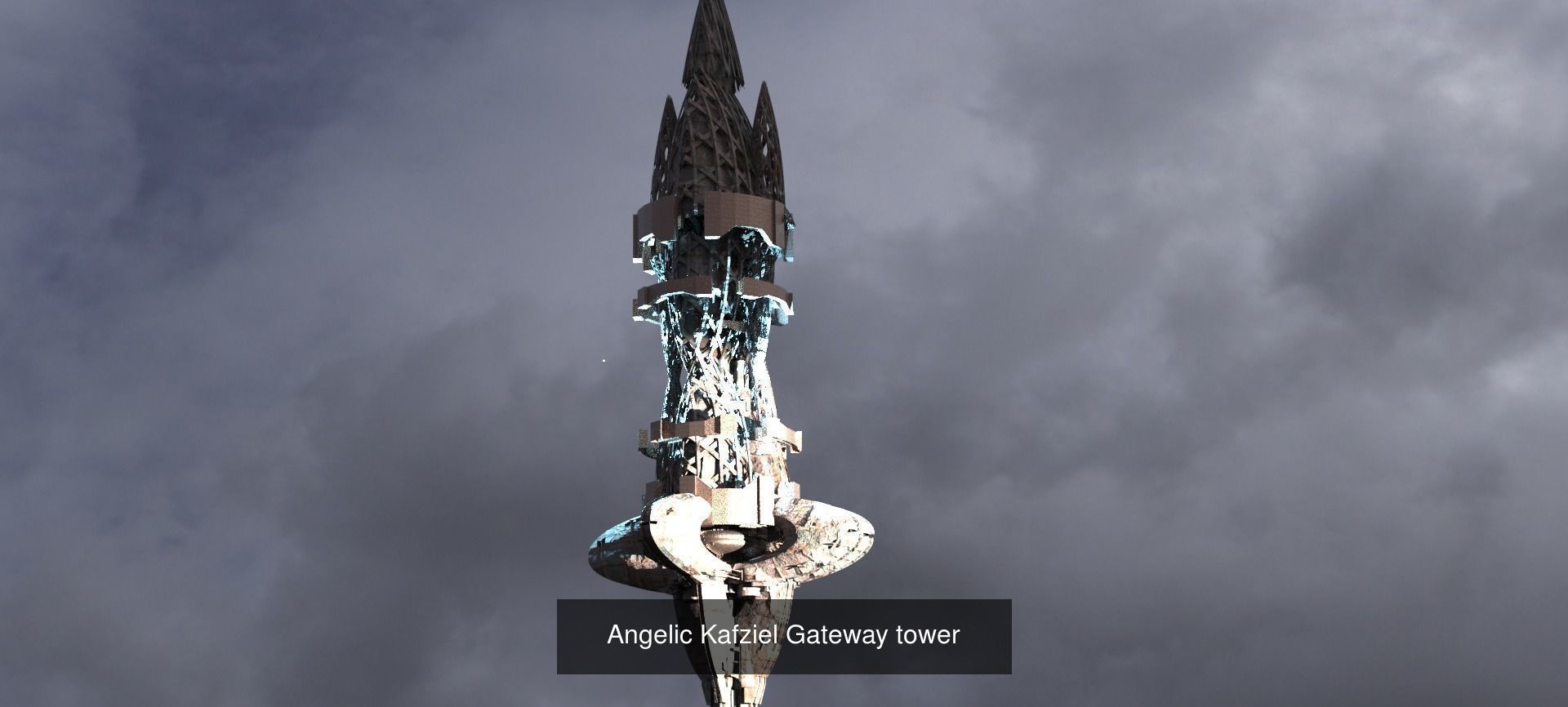 Sci Fi Modern art deco City tower collection 1 _63