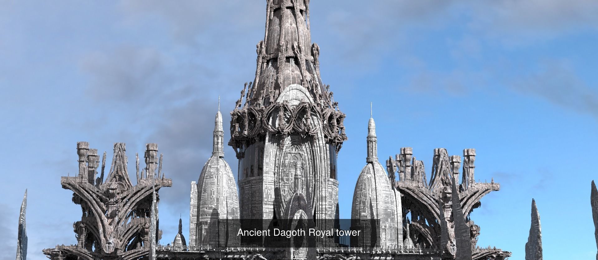 Sci Fi Modern art deco City tower collection 1 _47