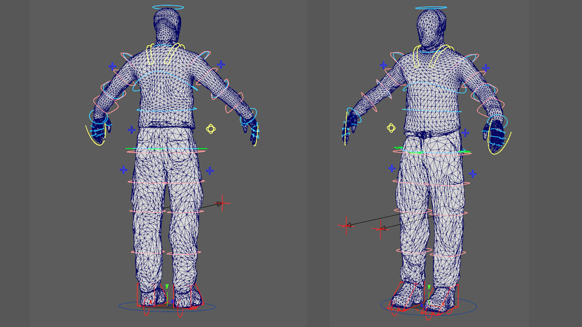 Robot Soldier Low-poly 3D model_10