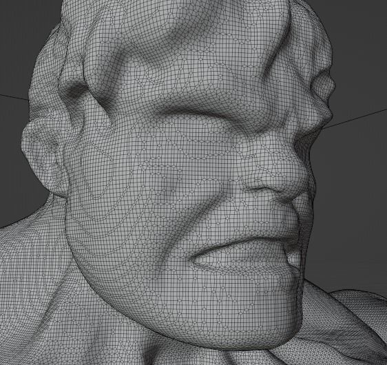 Hulk 3D Model  Low-poly 3D model_5