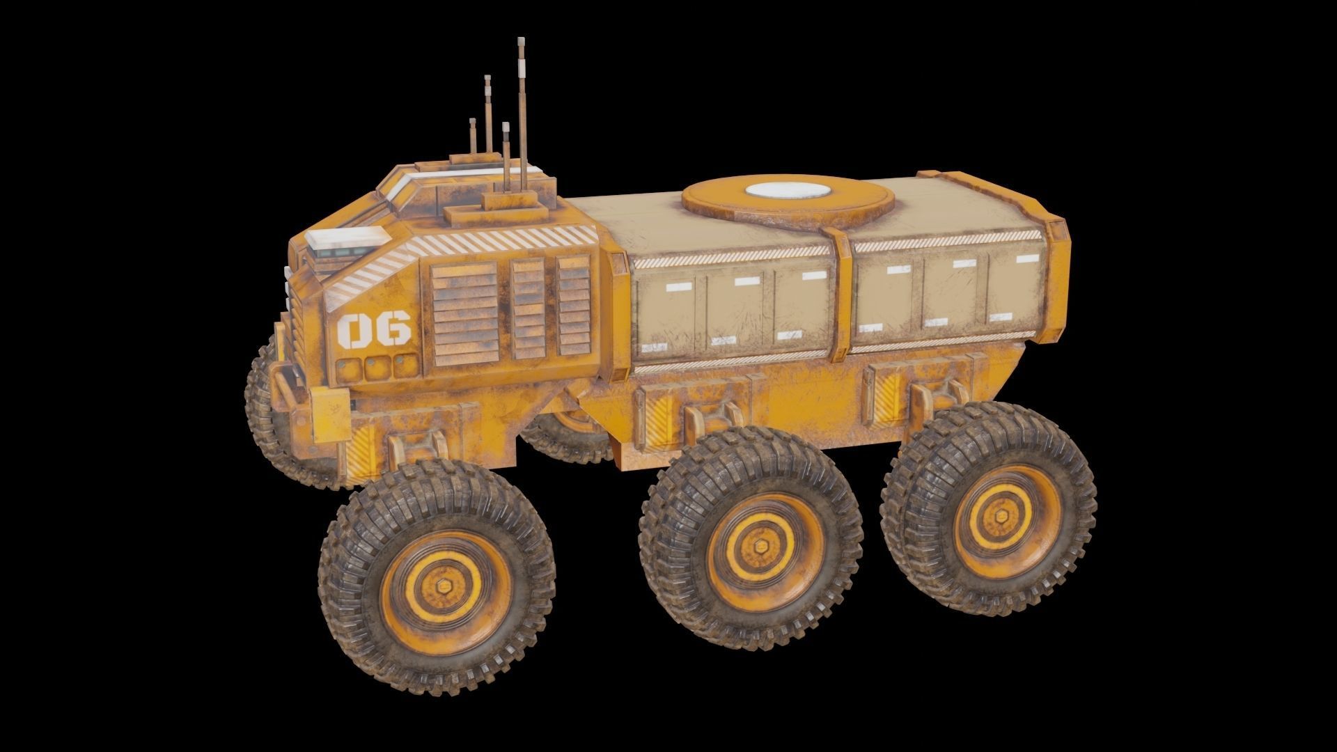 3D Realistic vehicles models 3D model_2