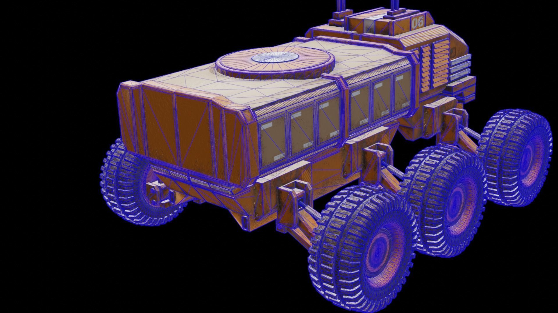 3D Realistic vehicles models 3D model_7